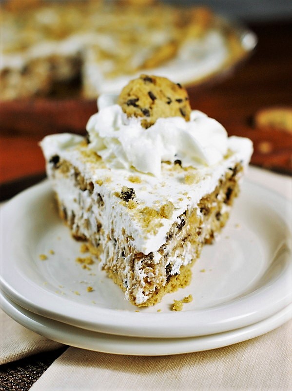 NoBake Chocolate Chip Cookie Pie (made with Chips Ahoy!) The Kitchen