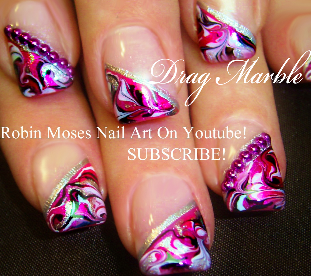 Nail Art by Robin Moses Grape Vine Vinyard Nail Art "grapevine nails