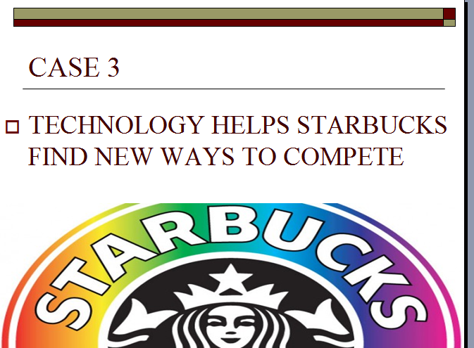 Starbucks technology image
