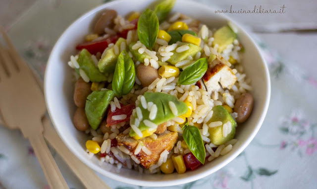 Insalata di riso Tex-Mex Insalata di riso Tex-Mex