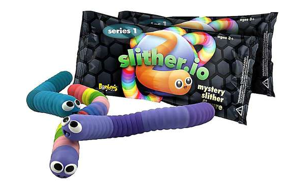 Bonkers Slither.io Series 1 Build-a-slither 32 PC 4 Slither Set for sale  online