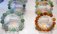 jadeite bracelets with red colors jadeite bracelets with redcolors in a high end jade shop
