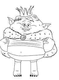 Troll coloring page 9