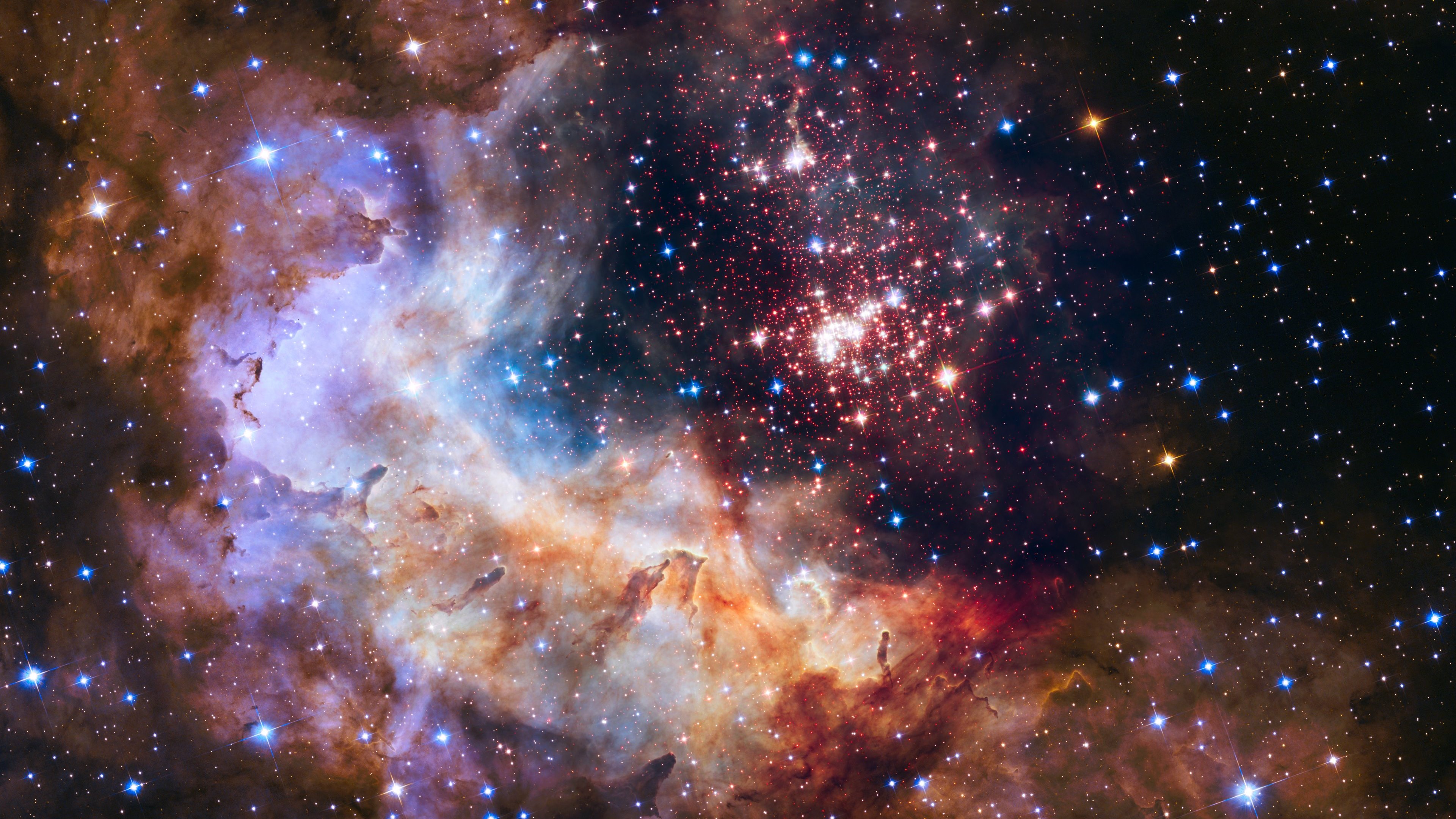 Hubble Space Telescope Celebrates 25 Years HD wallpapers | 4K MacBook