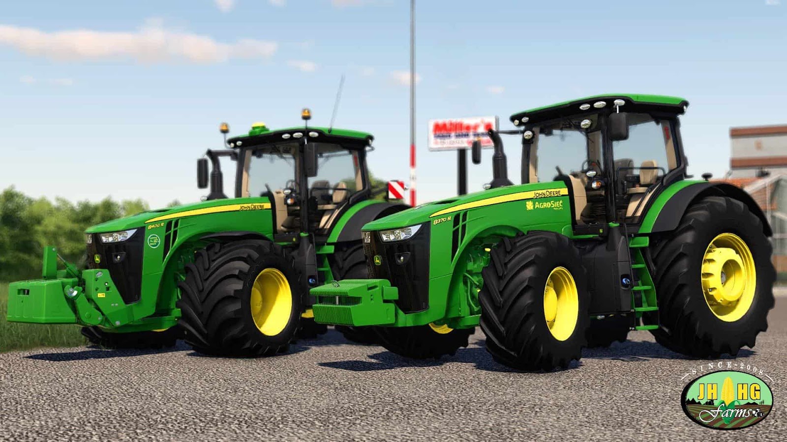 FS19 Official John Deere 8R 2016-2018 Series v1.0 - FS 19 & 22 USA Mods