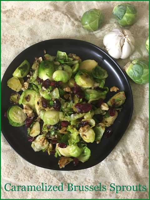 Caramelized Brussels  Sprouts