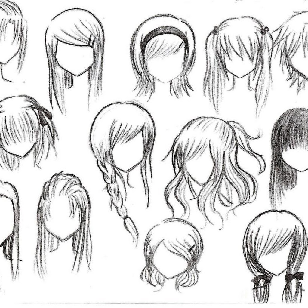 Anime Girl Hairstyles - Trends Hairstyles