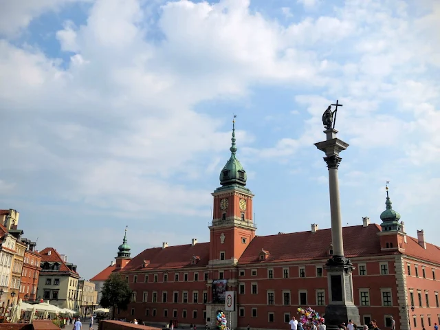 Sigismund's Column in Warsaw, Poland