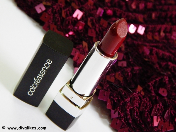 Coloressence Mesmerizing Lip Color Moods in Maroon Review | Diva Likes