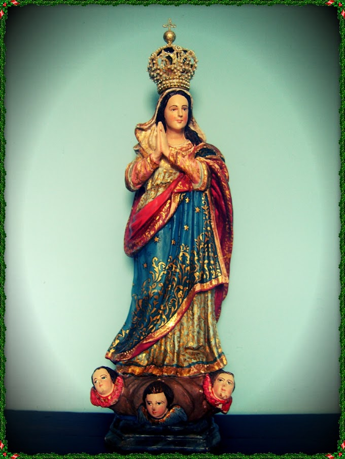 SANTO DE HOJE-18 DE DEZEMBRO-Nossa Senhora do Ó