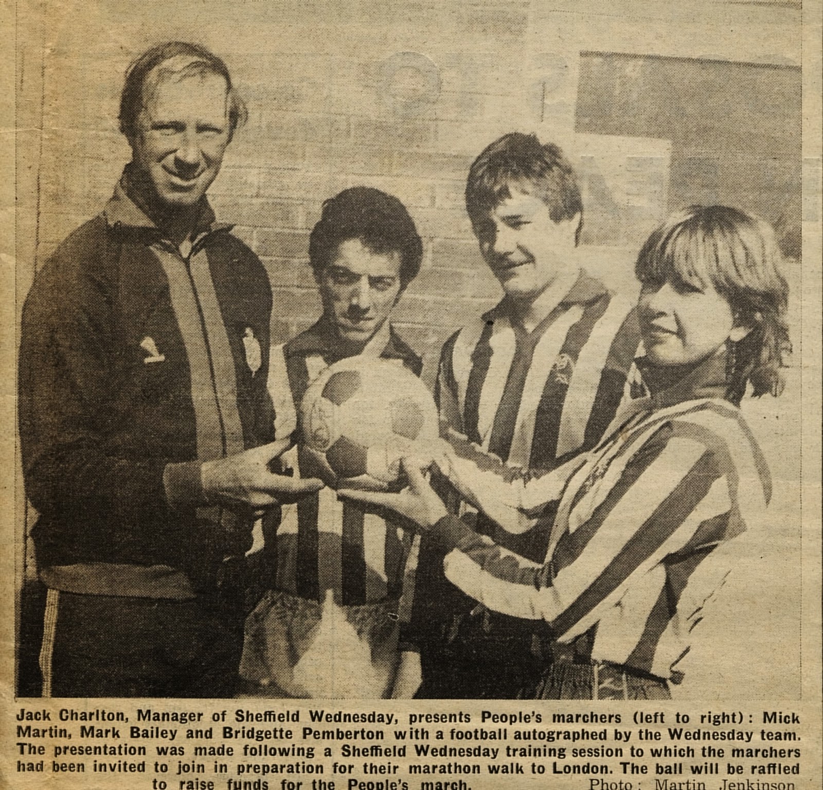 Hayes Peoples History People's March for Jobs 1981 Jack Charlton