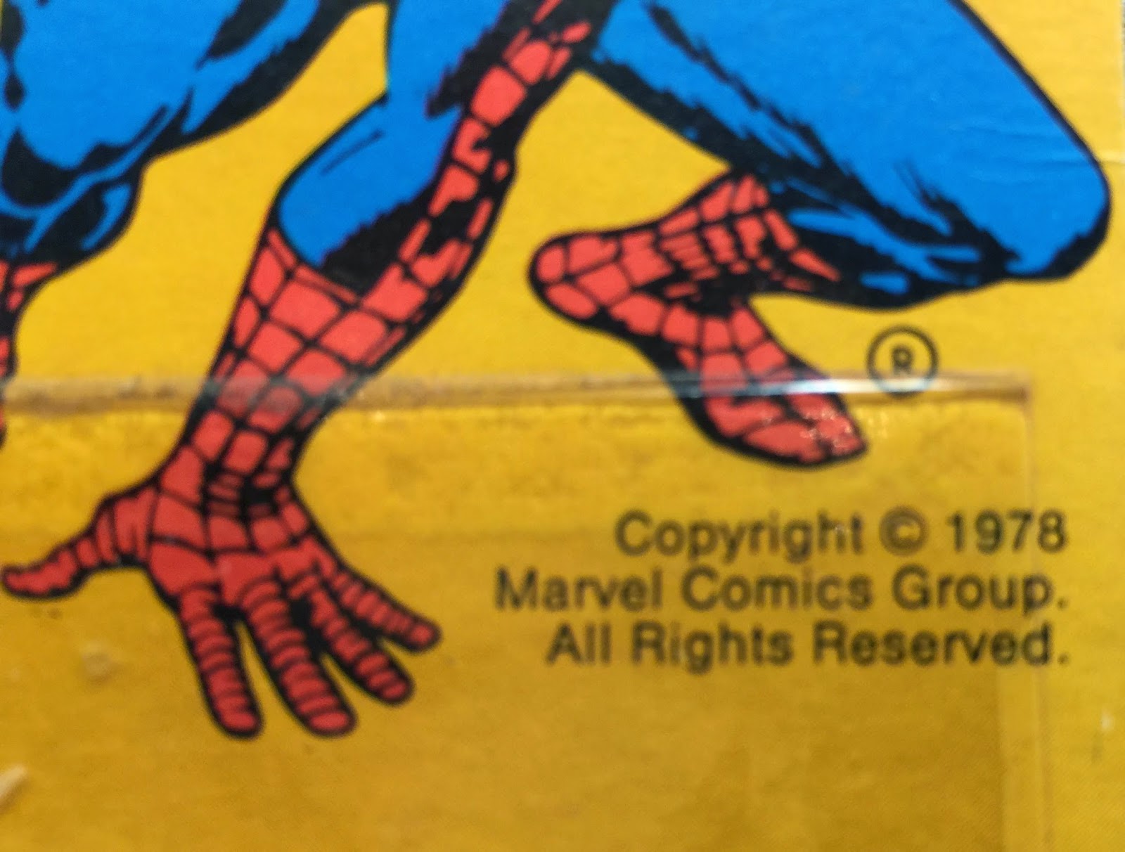 the sphinx AMAZING SPIDERMAN RUBBER BAND GUN (Gordy International, 1979)