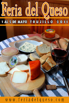 Cartel de la feria del queso de Trujillo 2013