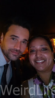American Ultra Red Carpet Premiere Selfie with Brett Dalton at the American Ultra Red Carpet Premiere