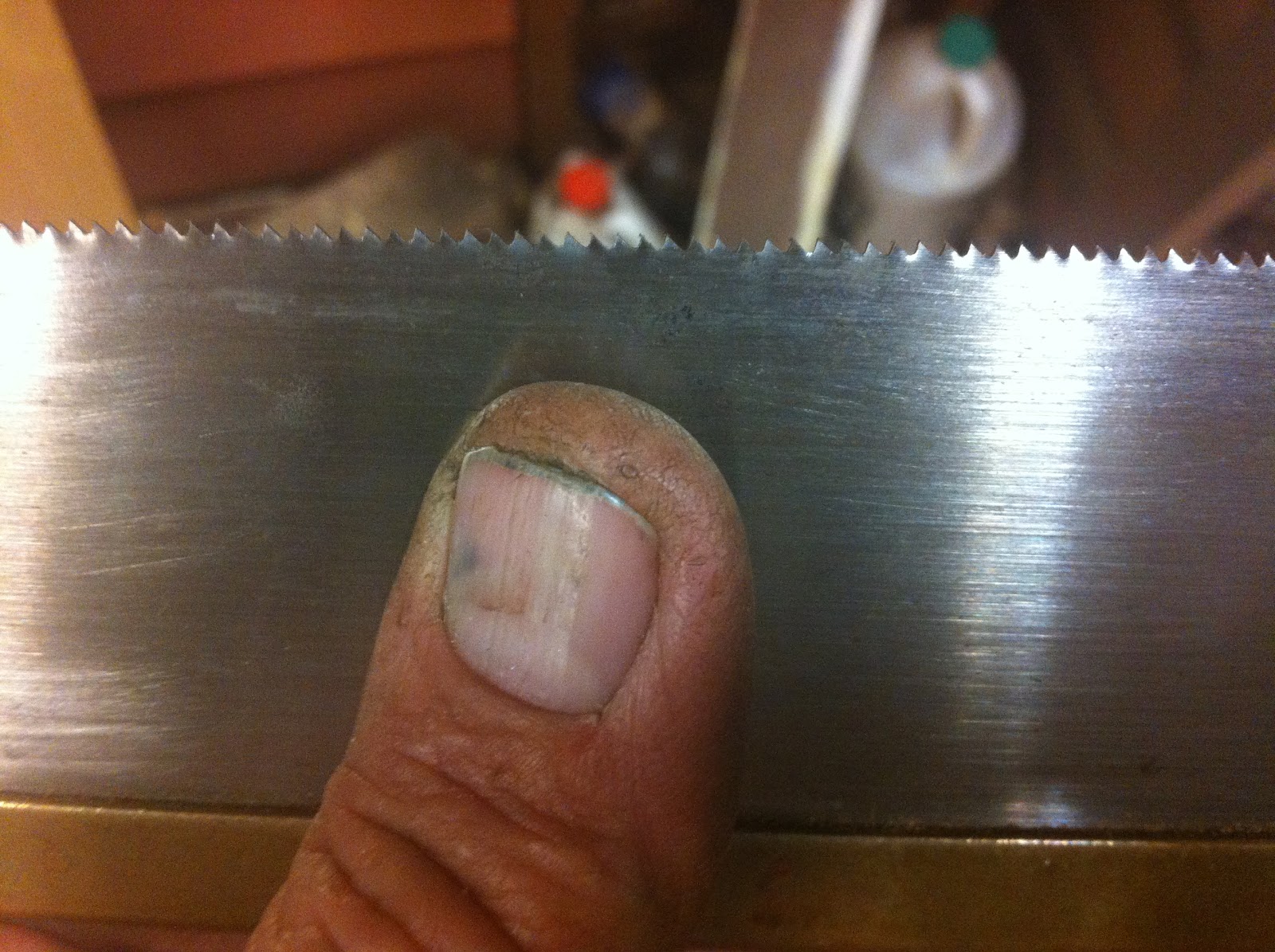 The Joy of Wood: Saw sharpening day.