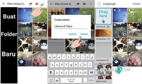 Cara Membuat Folder Album Baru Android Cara Membuat Folder Album Baru Android