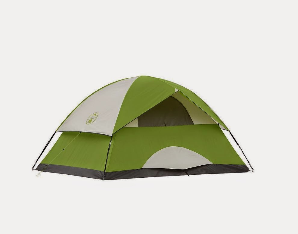 hanuitv [해외직구] 직구의 힘은 바로 타이밍 Coleman Sundome 4Person Tent, Green(콜맨
