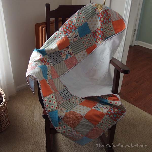 The Colorful Fabriholic Rocking Chair Quilts