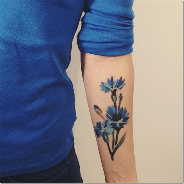 Tatuagens de flores para as mulheres Tatuagens de flores para as mulheres
