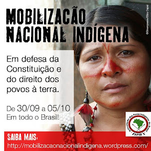 MOBILIZAÇÃO NACIONAL A FAVOR DOS ÍNDIOS