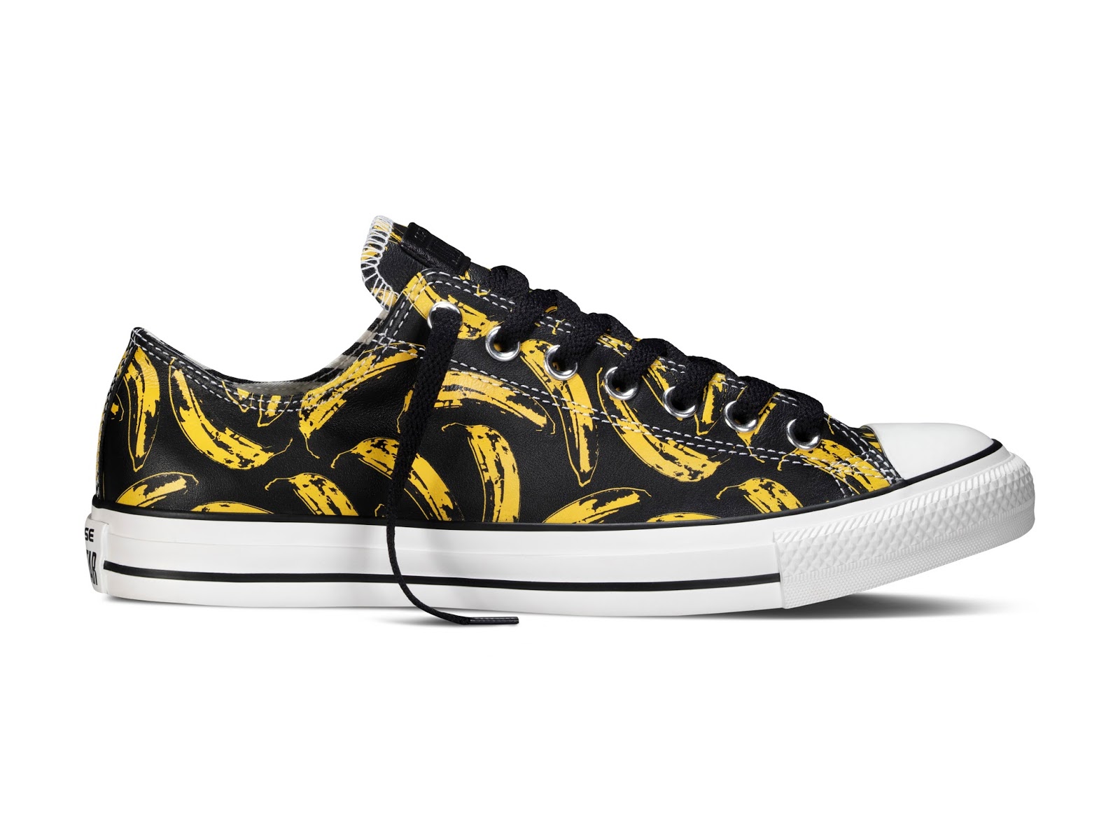 converse x andy warhol banana