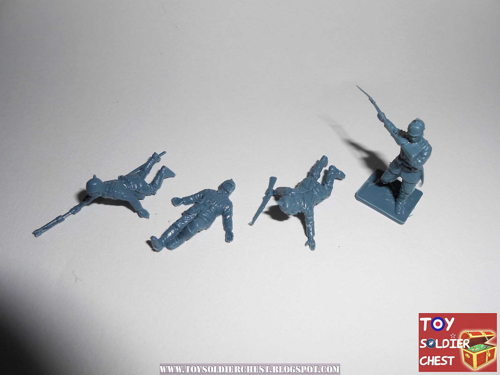 Toy Soldier Chest Review; Airfix WWI German Infantry 1/72 Plastic