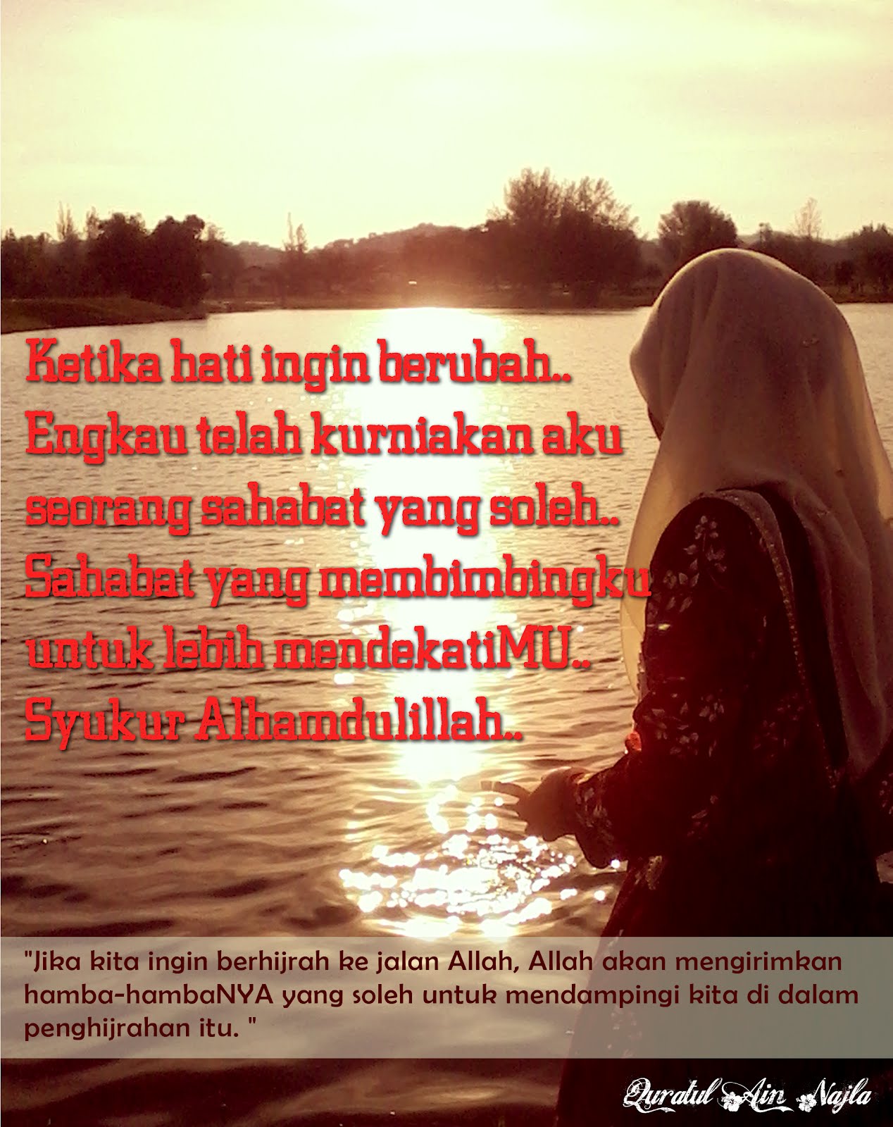 Download Gratis Gambar Raison D Etre Quratul Ain Najla Art Design Terbaru oleh www.katacinta.co