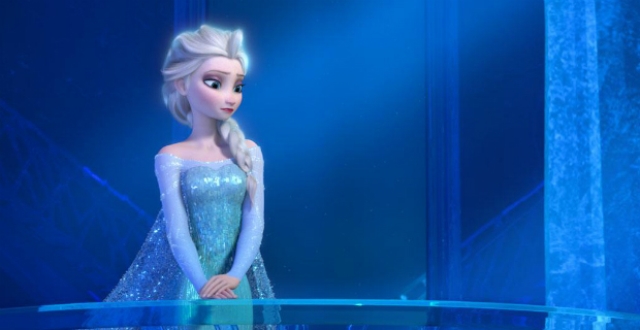 Foto Gambar Elsa Frozen Sedih Galau Menangis Yg Bisa Bergerak