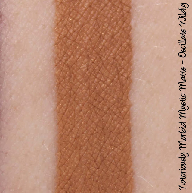 Notoriously Morbid Mystic Matte - Oscillate Wildly Swatches & Review