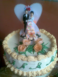 pengantin tart cake labels