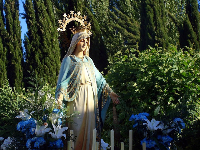 Imagen de la Virgen Milagrosa Imagen de la Virgen Milagrosa
