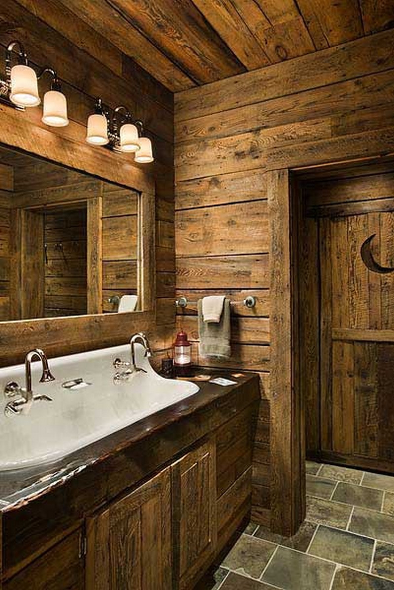 25 Decorating on a Budget DIY Rustic Bathroom Decor Ideas ...