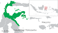 Peta wilayah propinsi Sulawesi Tengah