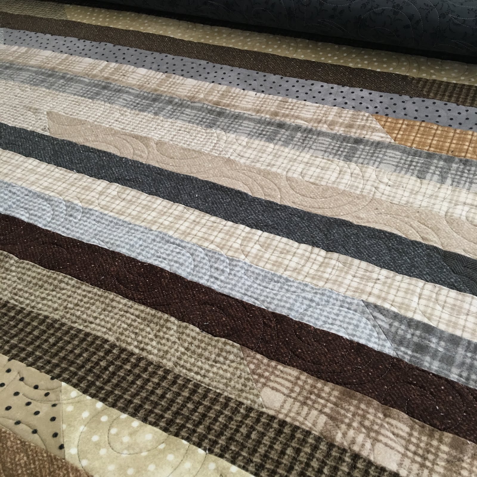 Grace and Peace Quilting Flannel Jelly Roll Quilt