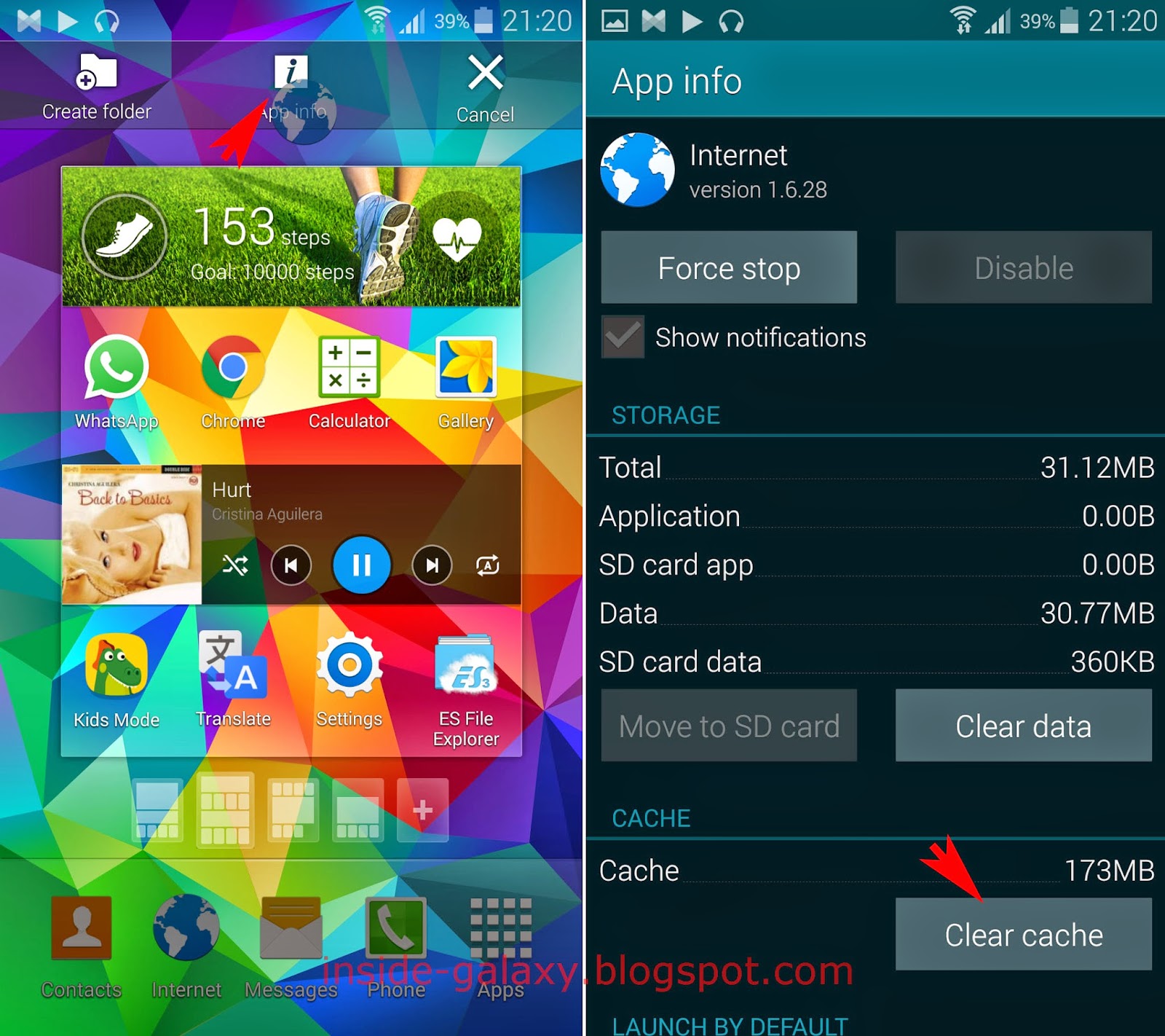 Wie Lösche Ich Apps Vom Samsung Galaxy S5 Inside Galaxy: Samsung Galaxy S5: How to Clear App Cache in Android 4.4