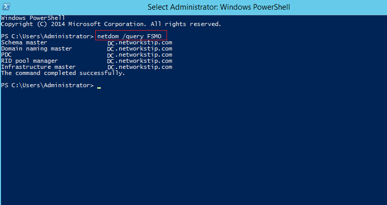 How to Transfer roles from DC to ADC in windows server 2012 ...