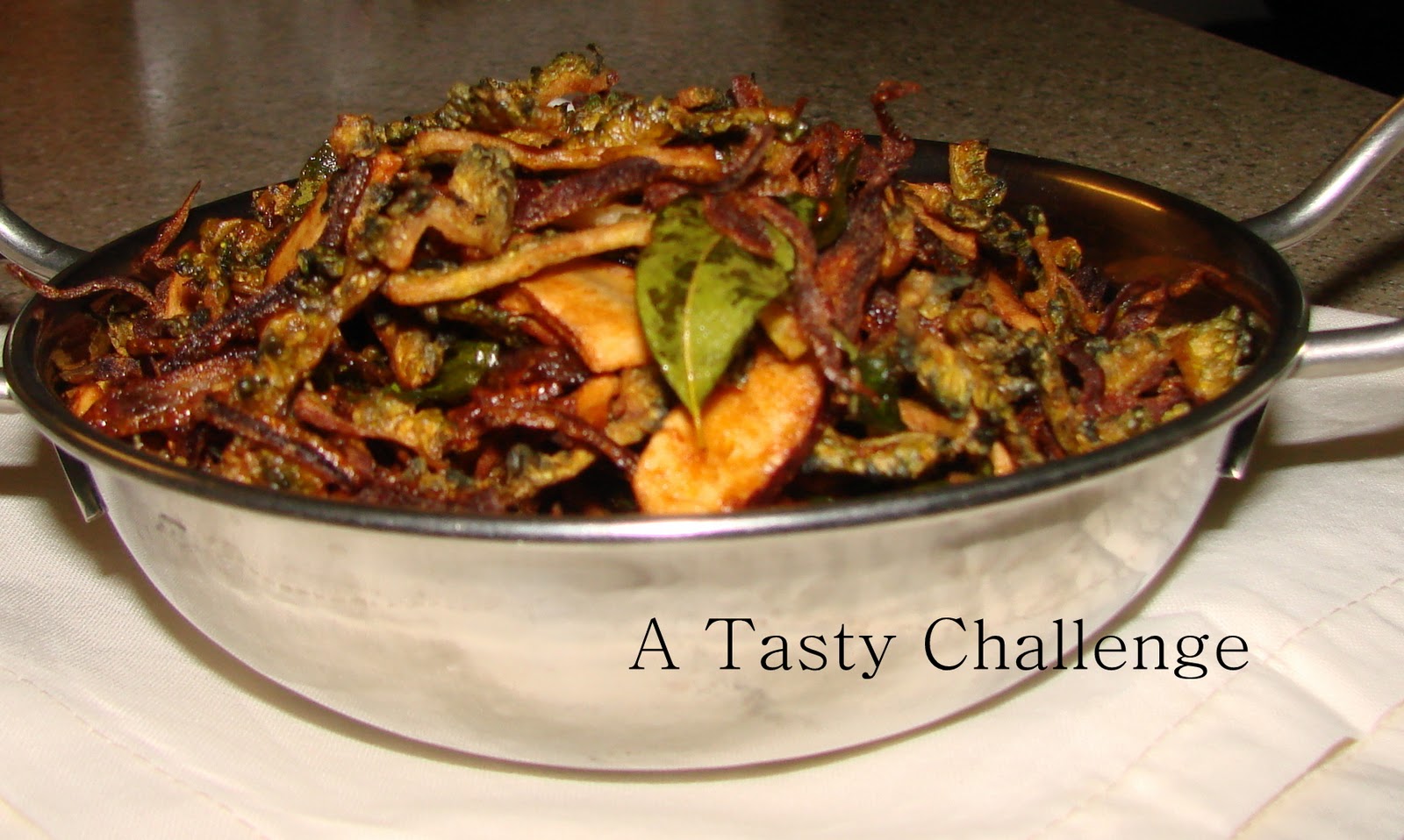 A Tasty Challenge..... Pavakka/ Bitter Guard/ Karela Fry