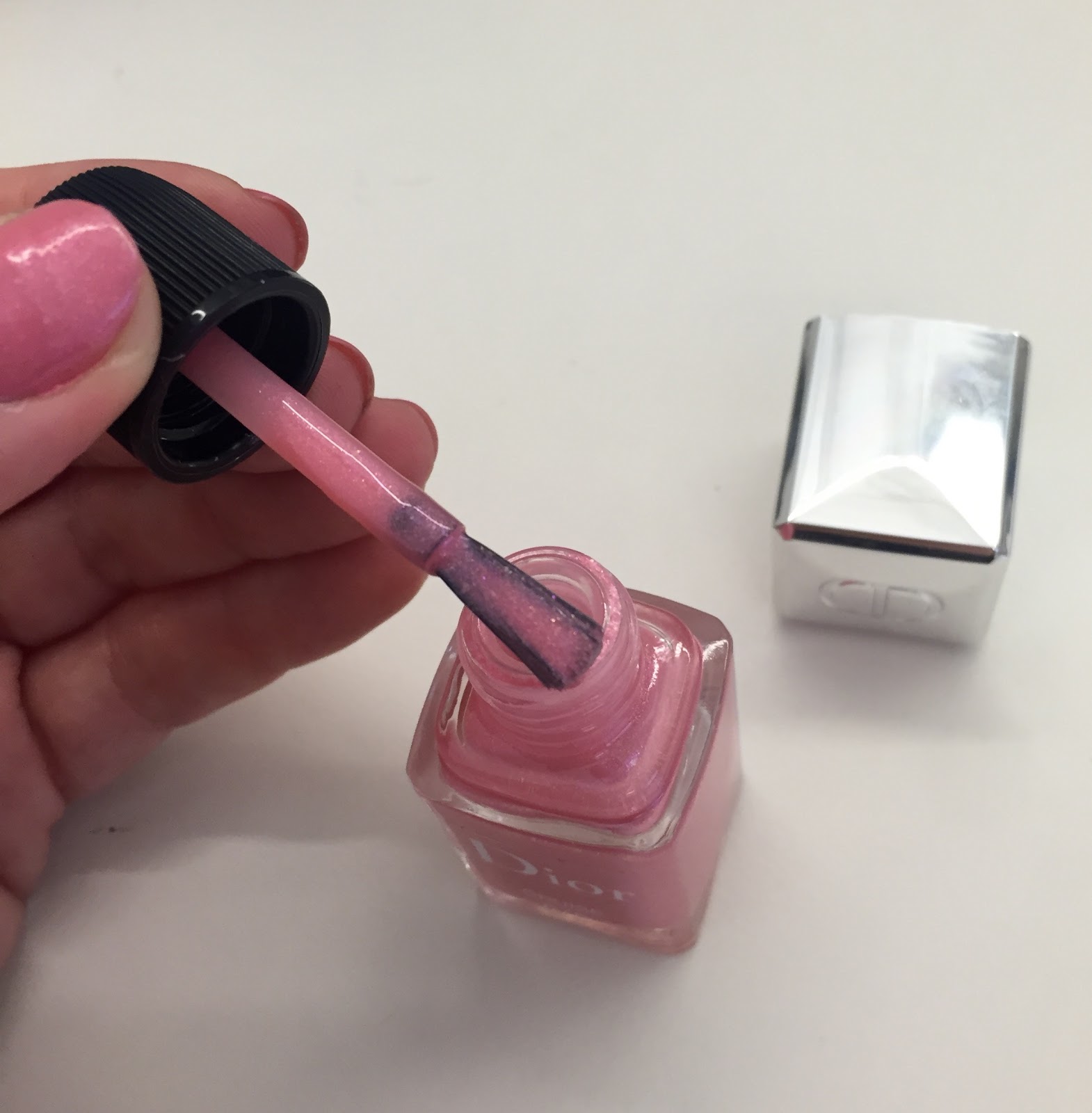 The Beauty of Life On Wednesdays We Wear Pink Dior Cruise 676 Nail Polish