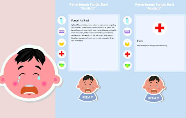 Download Aplikasi Terjemahan Tangisan Bayi dengan Mendeteksi Suara Bayi Nangis