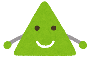 三角形のキャラクター1