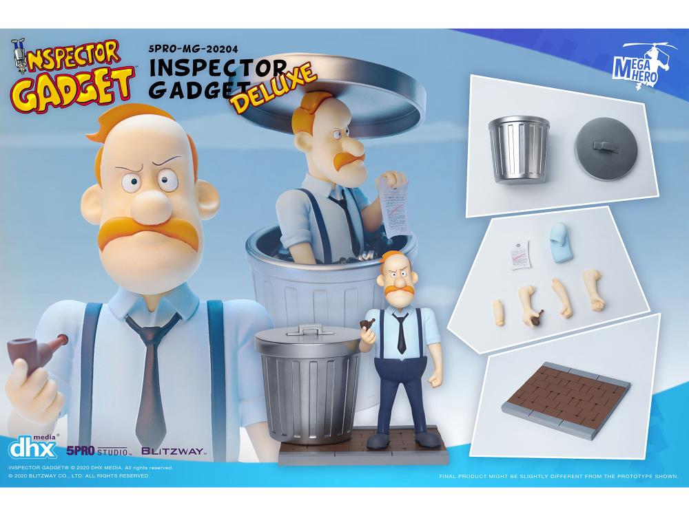 Super Punch Deluxe Inspector Gadget toys available for preorder