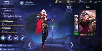 Lancelot Mobile Legends