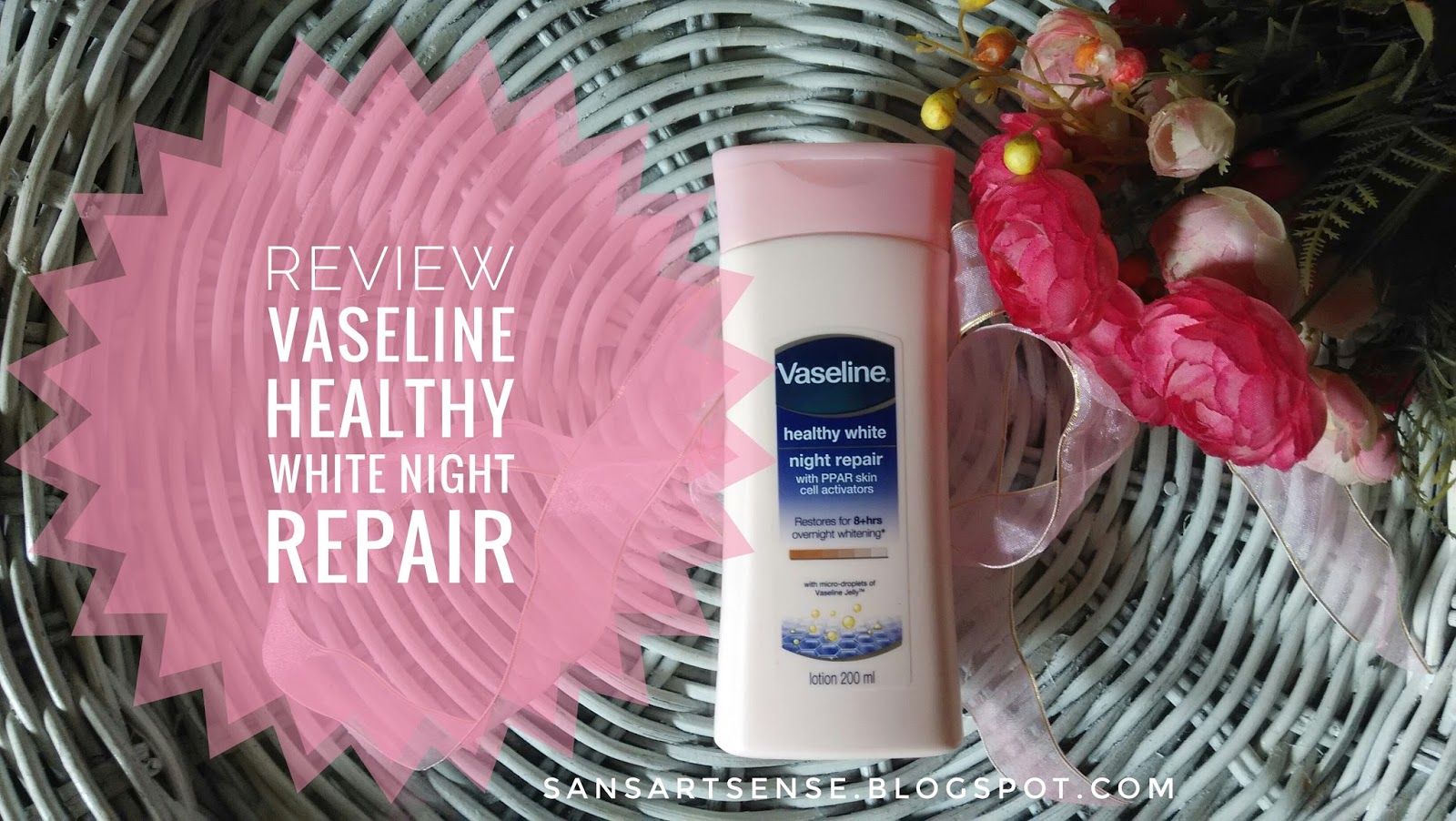 [Review] Vaseline Healthy White Night Repair