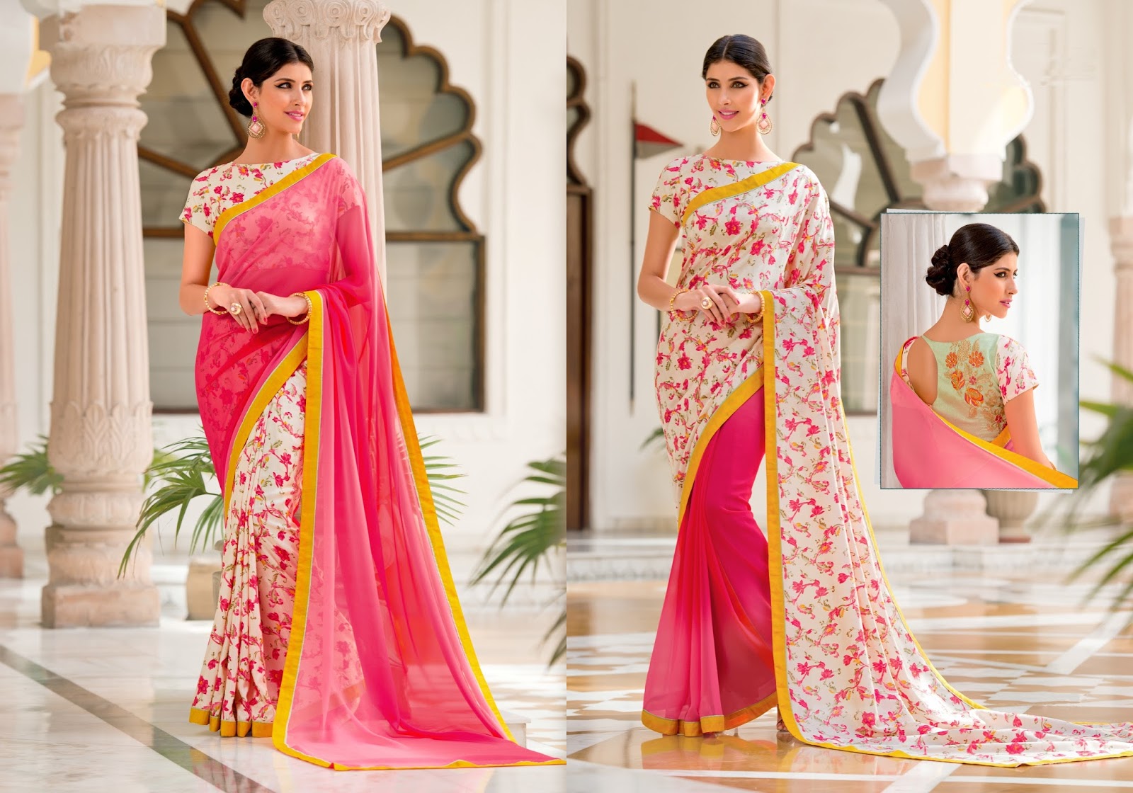 The Ethnic Store Difference between & Chiffon Fabric