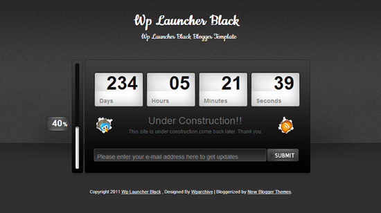 WP Launcher Black