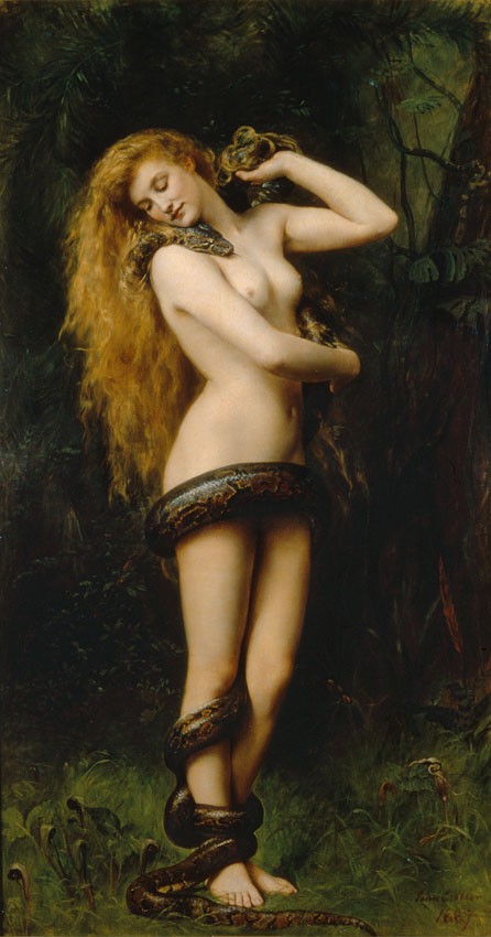 Lilith, la prima donna e madre dei demoni Lilith_(John_Collier_painting)