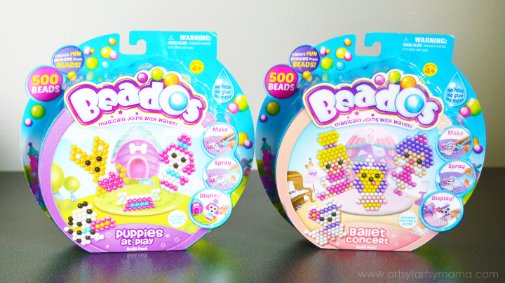 Beados Refill Packs at artsyfartsymama.com #Beados #kidscrafts
