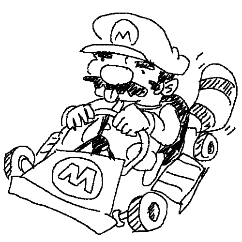 raccoon mario coloring pages - photo #6