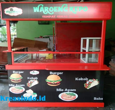 Jasa Gerobak Besi Unik di Jabodetabek dan sekitarnya Harga Bersaing
