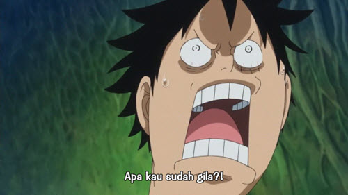 One Piece Episode 771 Subtitle Indonesia Tells The Story About The Oath Of Two Men Dek Naira